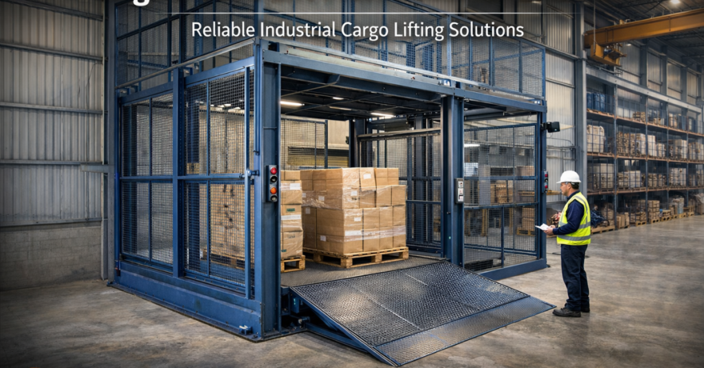 Cage Goods Lift Manufacturer in India: Reliable Solutions for Industrial Material Handling