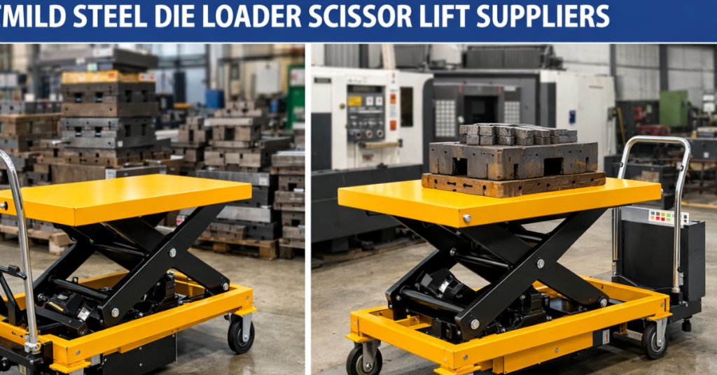 Mild Steel Die Loader Scissor Lift Suppliers